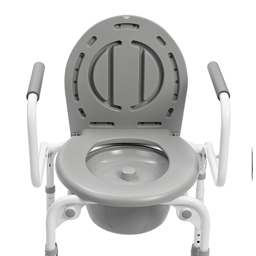 Съемный стульчак с крышкой из прочного пластика